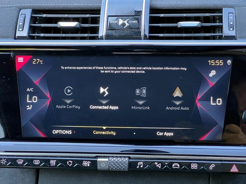 DS DS 7 CROSSBACK DS 7 CROSSBACK 1.5 BLUEHDI PERFORMANCE LINE S/S 5d 130 BHP 1 FORMER KEEPER|PARK DISTANCE|APPLE - U10296