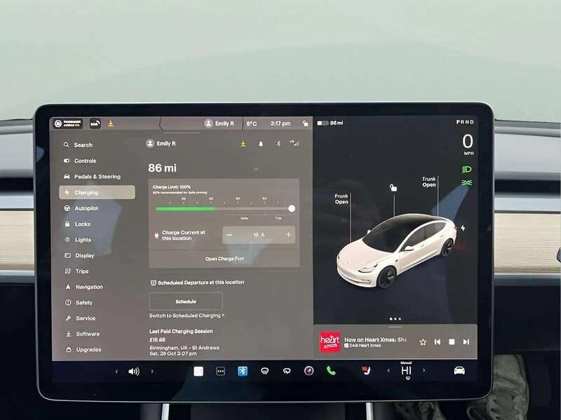 TESLA Model 3 Standard Range Plus Saloon 4dr Electric Auto RWD (241 bhp) Saloon Automatic Electric - U10314