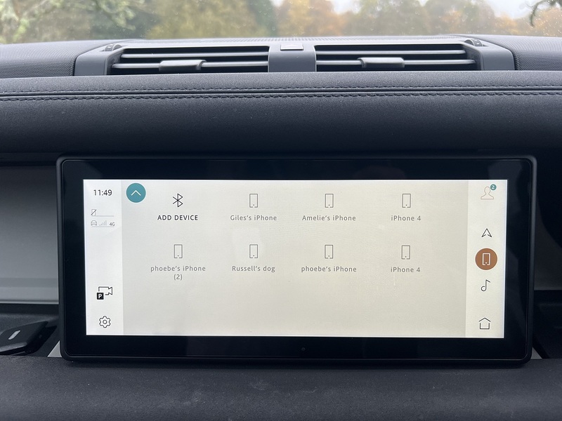 Land Rover Defender 110 3.0 D200 MHEV S SUV 5dr Diesel Auto 4WD Euro 6 (s/s) (200 ps) SUV Automatic Diesel | FULL LAND ROVER - U10324