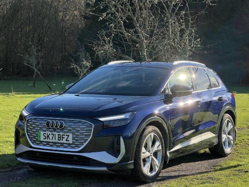 Audi Q4 e-tron 40 S line SUV 5dr Electric Auto 82kWh (204 ps) SUV Automatic Electric - U10436