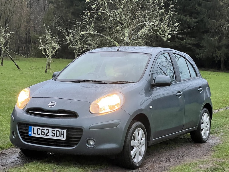 Nissan Micra 1.2 12V Acenta Hatchback 5dr Petrol CVT Euro 5 (80 ps) - U10438