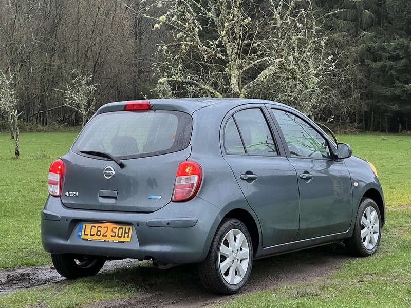 Nissan Micra 1.2 12V Acenta Hatchback 5dr Petrol CVT Euro 5 (80 ps) - U10438