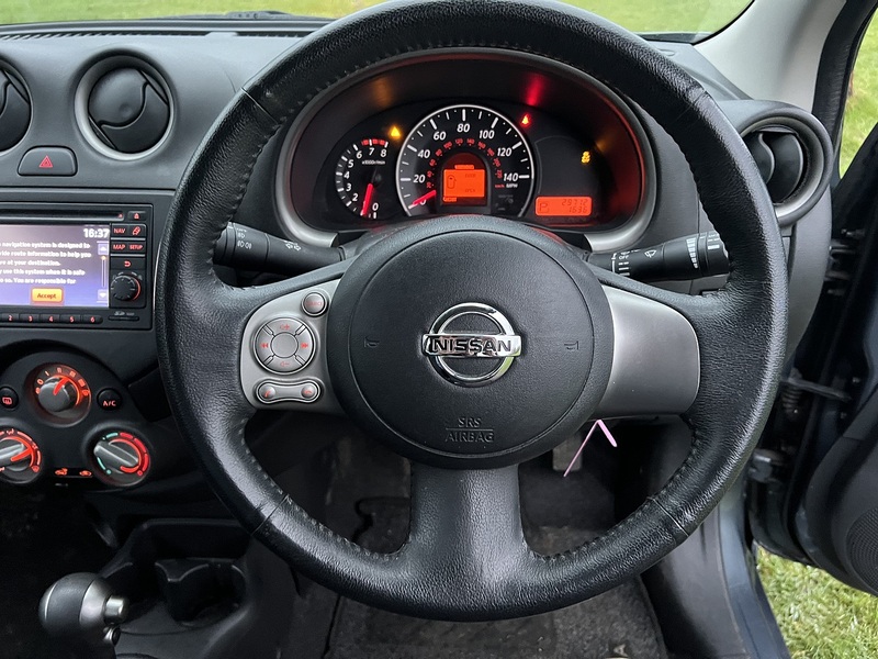 Nissan Micra 1.2 12V Acenta Hatchback 5dr Petrol CVT Euro 5 (80 ps) - U10438