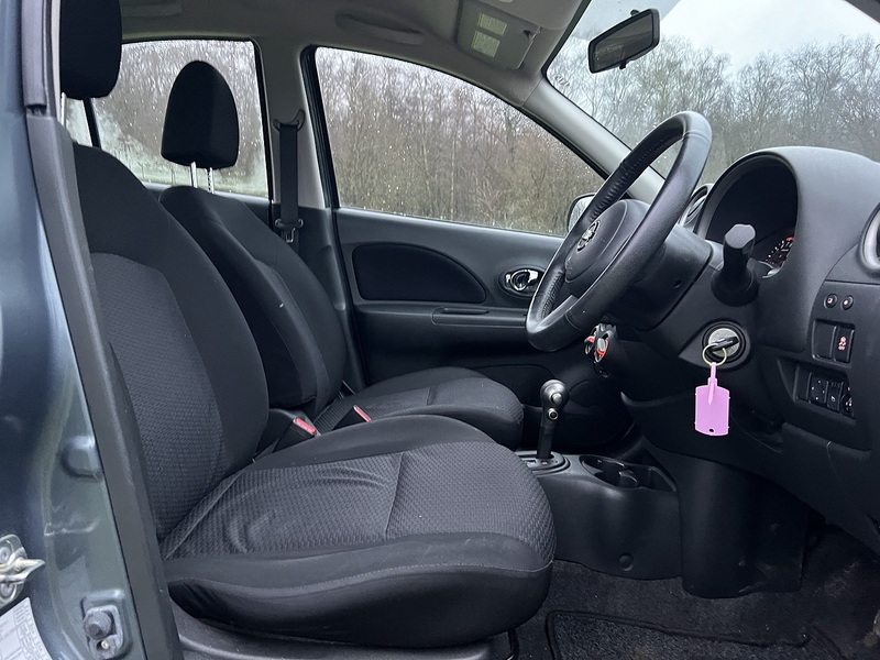 Nissan Micra 1.2 12V Acenta Hatchback 5dr Petrol CVT Euro 5 (80 ps) - U10438