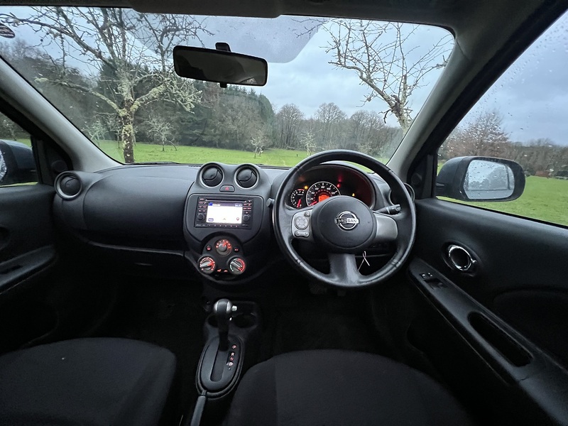 Nissan Micra 1.2 12V Acenta Hatchback 5dr Petrol CVT Euro 5 (80 ps) - U10438