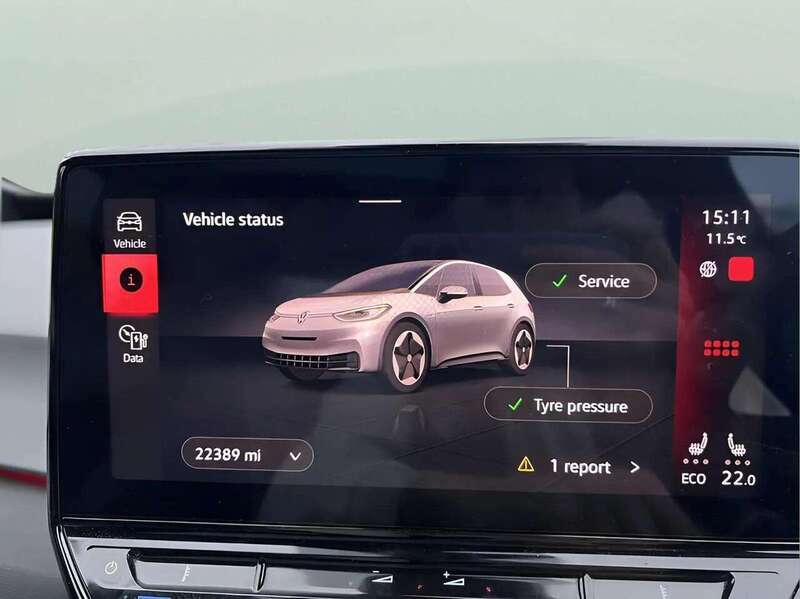 Volkswagen ID.3 Pro Performance 58kWh Family Hatchback 5dr Electric Auto (204 ps) - U10474