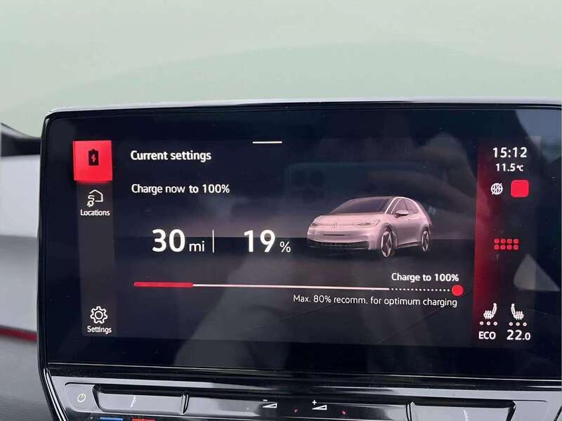 Volkswagen ID.3 Pro Performance 58kWh Family Hatchback 5dr Electric Auto (204 ps) - U10474