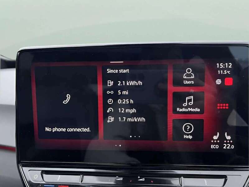 Volkswagen ID.3 Pro Performance 58kWh Family Hatchback 5dr Electric Auto (204 ps) - U10474
