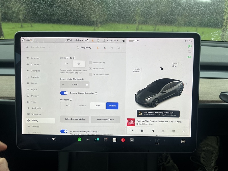 Tesla Model 3 Standard Range Plus Saloon 4dr Electric Auto RWD (241 bhp) - U10478