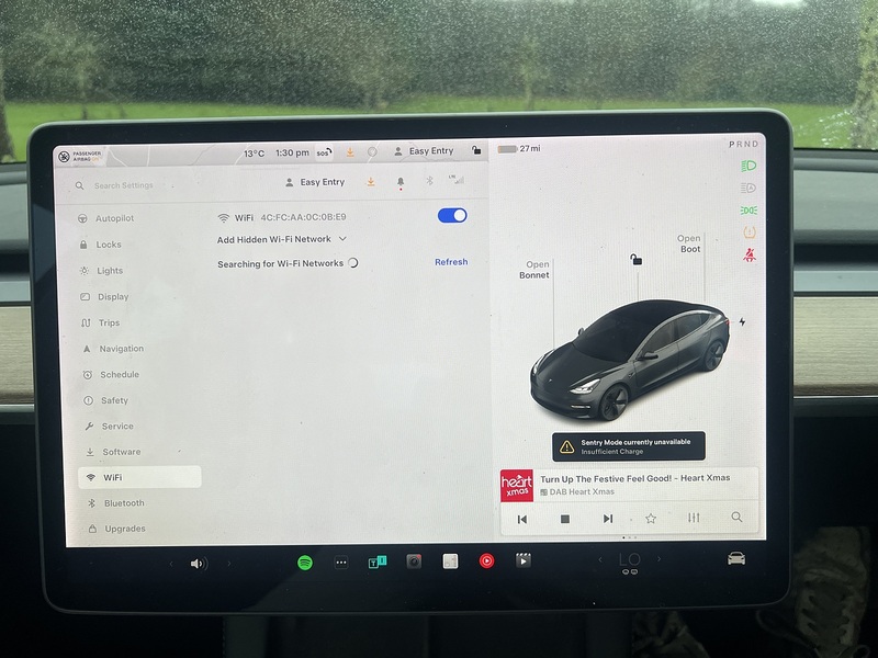 Tesla Model 3 Standard Range Plus Saloon 4dr Electric Auto RWD (241 bhp) - U10478