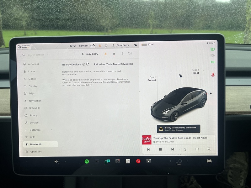 Tesla Model 3 Standard Range Plus Saloon 4dr Electric Auto RWD (241 bhp) - U10478