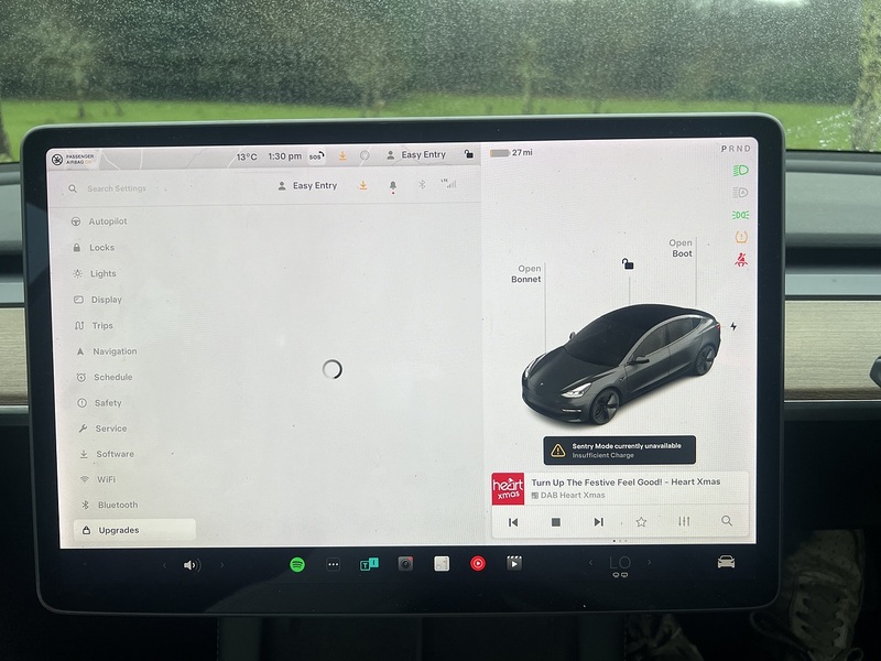 Tesla Model 3 Standard Range Plus Saloon 4dr Electric Auto RWD (241 bhp) - U10478
