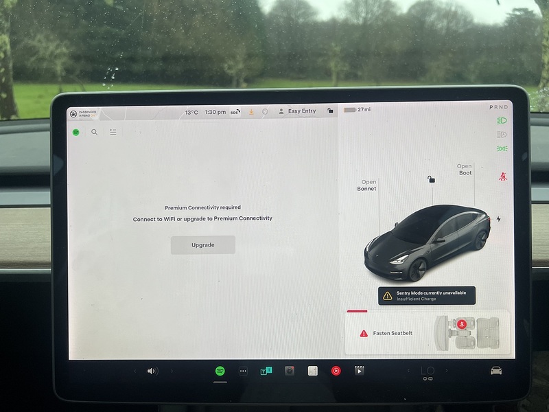 Tesla Model 3 Standard Range Plus Saloon 4dr Electric Auto RWD (241 bhp) - U10478