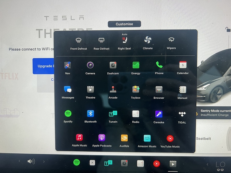 Tesla Model 3 Standard Range Plus Saloon 4dr Electric Auto RWD (241 bhp) - U10478