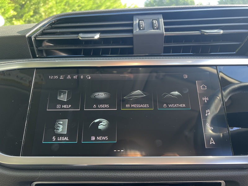 Audi Q3 1.5 TFSI CoD 35 Technik SUV 5dr Petrol Manual Euro 6 (s/s) (150 ps) SUV Manual Petrol - U10549