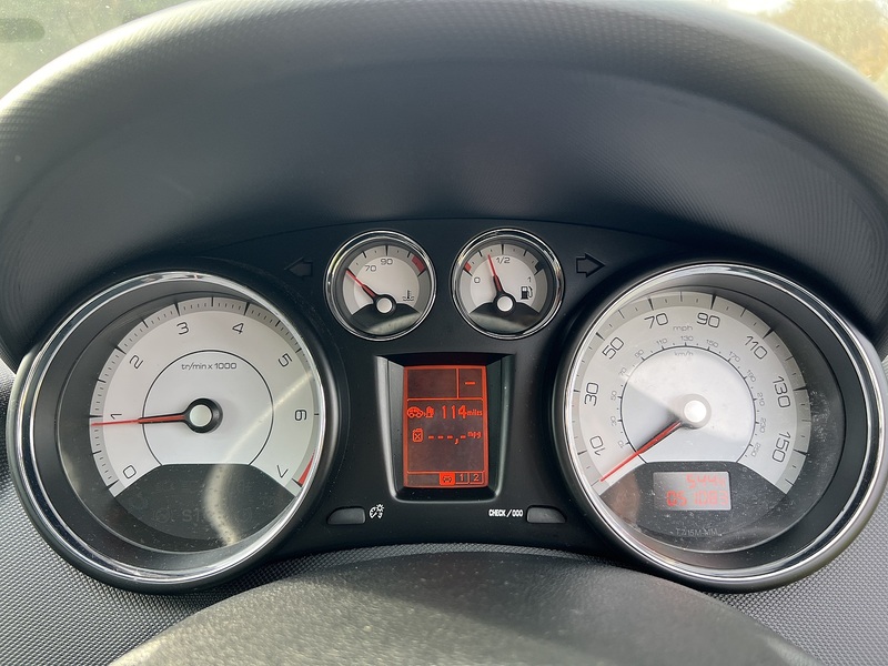 Peugeot 308 1.6 VTi S Hatchback 5dr Petrol Automatic (174 g/km, 120 bhp) - U10746