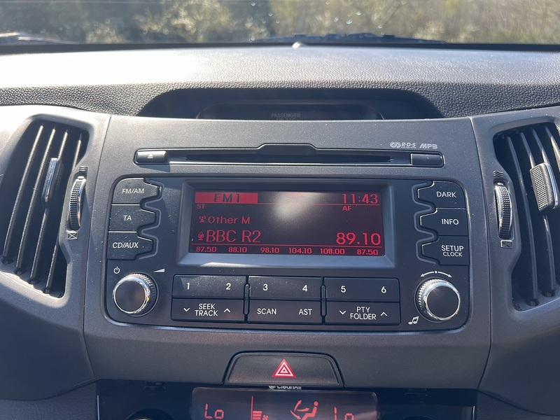 Kia Sportage 2.0 CRDi KX-3 SUV 5dr Diesel Manual AWD Euro 5 (134 bhp) - U10768