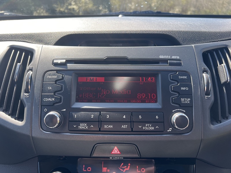 Kia Sportage 2.0 CRDi KX-3 SUV 5dr Diesel Manual AWD Euro 5 (134 bhp) - U10768