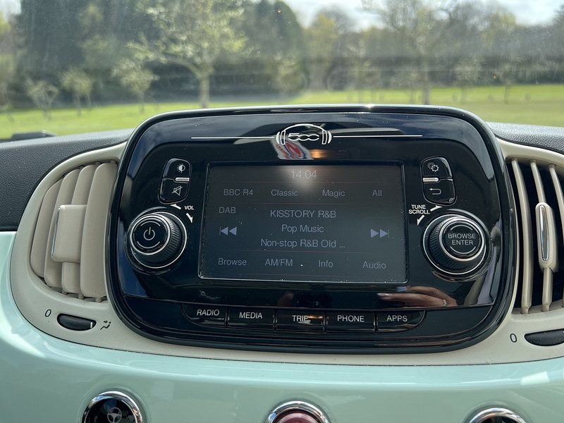 Fiat 500 1.2 Lounge Hatchback 3dr Petrol Manual Euro 6 (s/s) (69 bhp) Hatchback Manual Petrol | 1 FORMER - U10815