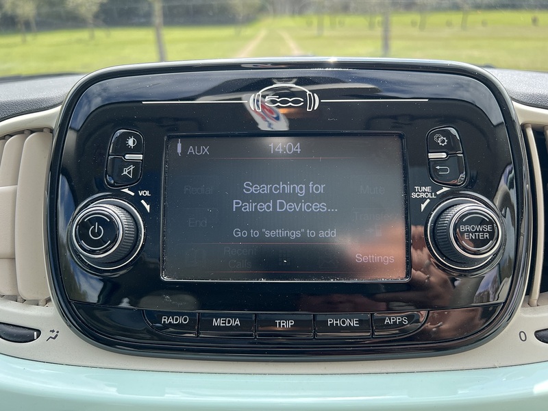 Fiat 500 1.2 Lounge Hatchback 3dr Petrol Manual Euro 6 (s/s) (69 bhp) Hatchback Manual Petrol | 1 FORMER - U10815