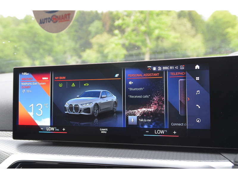 BMW i4 40 83.9kWh M Sport Gran Coupe 5dr Electric Auto eDrive (340 ps) Hatchback Automatic Electric | 1 - U10871