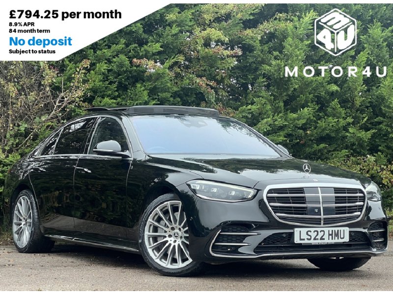 Mercedes-Benz S Class 3.0 S580Le V6 28.6kWh AMG Line (Premium) Saloon 4dr Petrol Plug-in Hybrid G-Tronic+ Euro 6 (s/s) - U10885