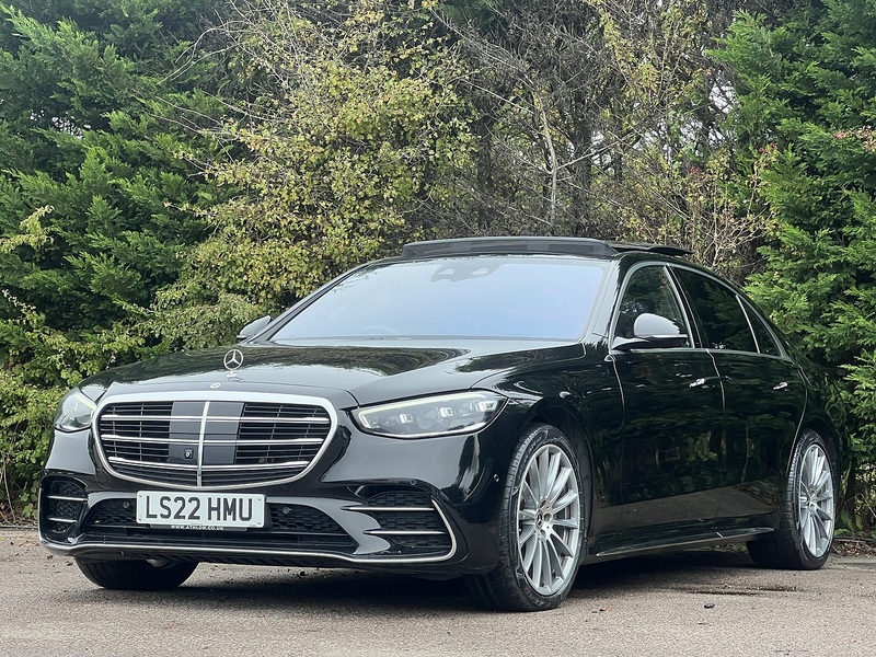 Mercedes-Benz S Class 3.0 S580Le V6 28.6kWh AMG Line (Premium) Saloon 4dr Petrol Plug-in Hybrid G-Tronic+ Euro 6 (s/s) - U10885