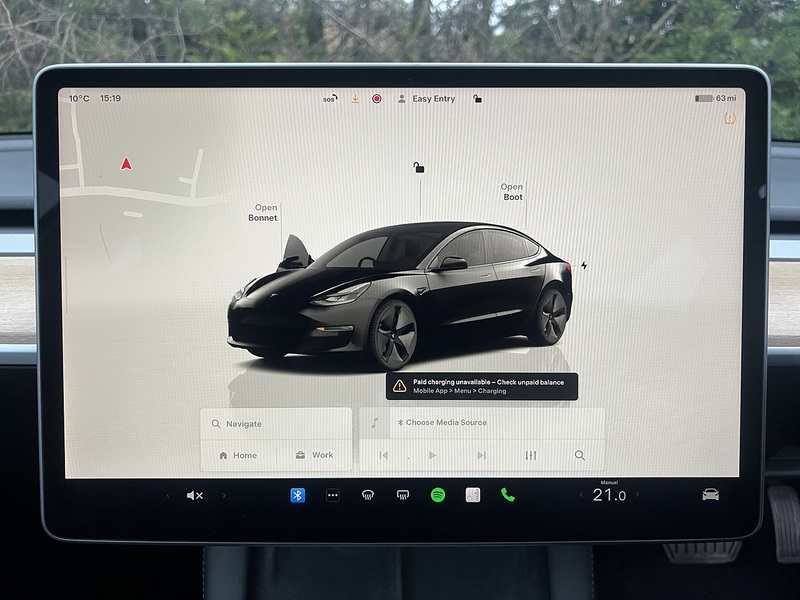 Tesla Model 3 Standard Range Plus Saloon 4dr Electric Auto RWD (241 bhp) | 1 FORMER KEEPER|VAT QUALIFYING - U10906