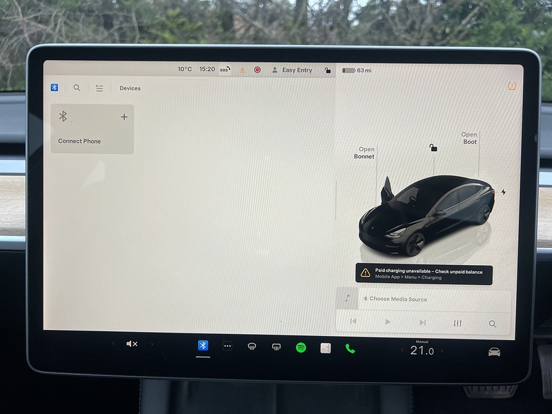 Tesla Model 3 Standard Range Plus Saloon 4dr Electric Auto RWD (241 bhp) | 1 FORMER KEEPER|VAT QUALIFYING - U10906