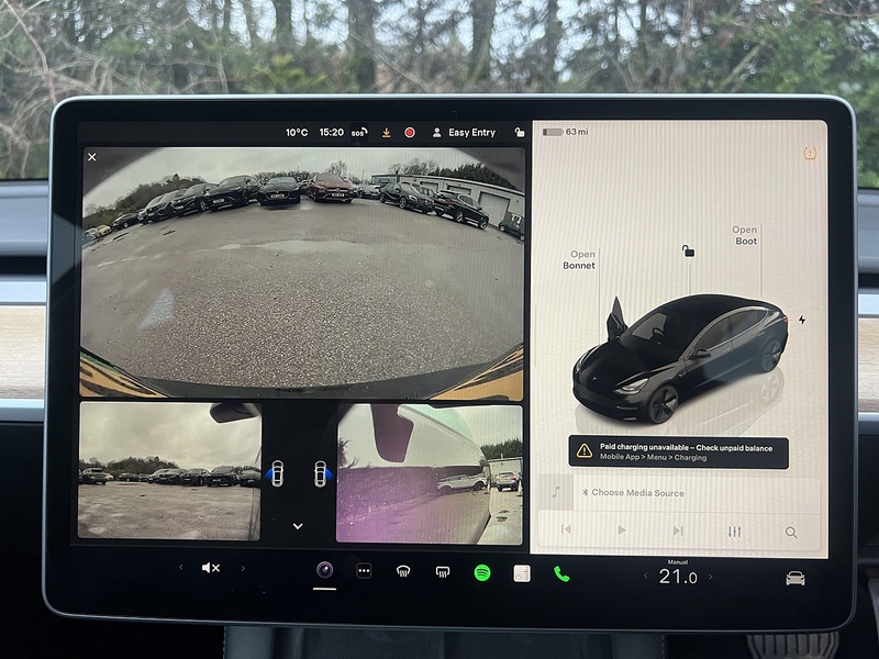 Tesla Model 3 Standard Range Plus Saloon 4dr Electric Auto RWD (241 bhp) | 1 FORMER KEEPER|VAT QUALIFYING - U10906