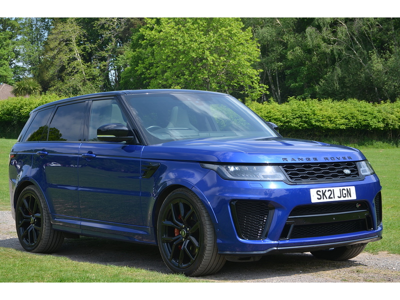 Land Rover Range Rover Sport 5.0 P575 V8 GPF SVR SUV 5dr Petrol Auto 4WD Euro 6 (s/s) (575 ps) | 1 FORMER KEEPER|PAN ROOF - U10910