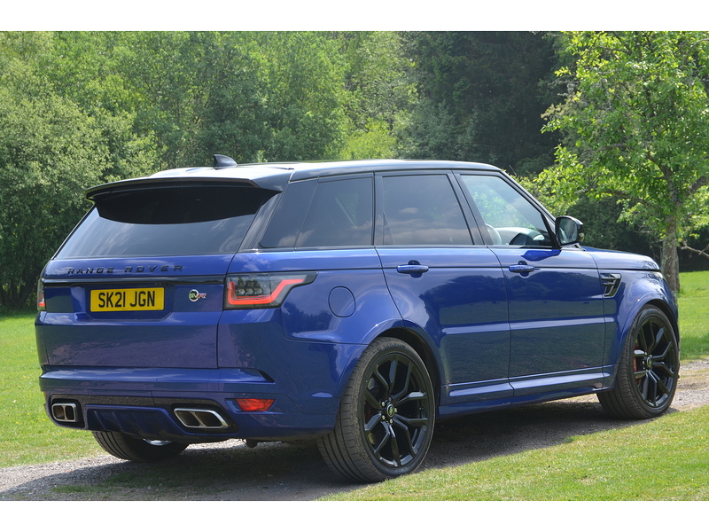 Land Rover Range Rover Sport 5.0 P575 V8 GPF SVR SUV 5dr Petrol Auto 4WD Euro 6 (s/s) (575 ps) | 1 FORMER KEEPER|PAN ROOF - U10910