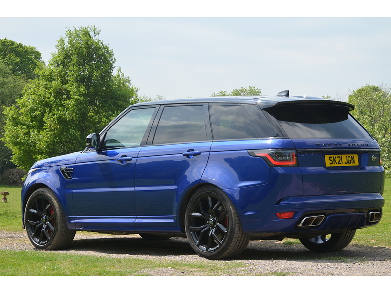 Land Rover Range Rover Sport 5.0 P575 V8 GPF SVR SUV 5dr Petrol Auto 4WD Euro 6 (s/s) (575 ps) | 1 FORMER KEEPER|PAN ROOF - U10910