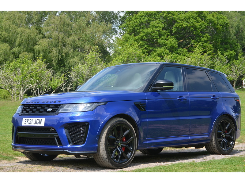 Land Rover Range Rover Sport 5.0 P575 V8 GPF SVR SUV 5dr Petrol Auto 4WD Euro 6 (s/s) (575 ps) | 1 FORMER KEEPER|PAN ROOF - U10910
