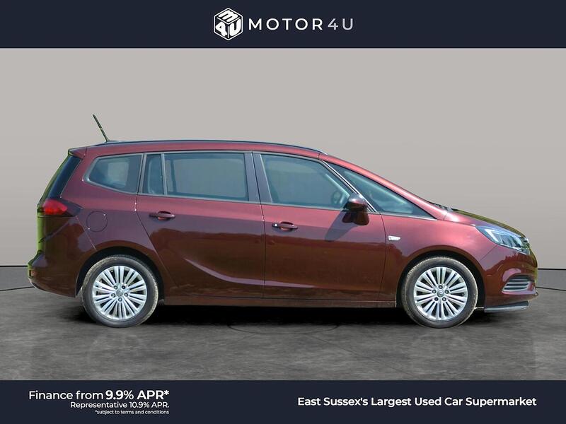 Vauxhall Zafira Tourer 1.4i Turbo Design MPV 5dr Petrol Manual Euro 6 (140 ps) | CRUISE|P/SENSORS|LOW MILEAGE - U10918