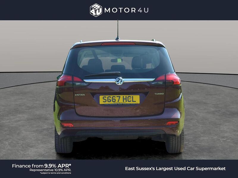 Vauxhall Zafira Tourer 1.4i Turbo Design MPV 5dr Petrol Manual Euro 6 (140 ps) | CRUISE|P/SENSORS|LOW MILEAGE - U10918