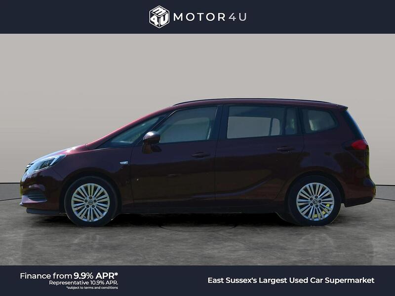 Vauxhall Zafira Tourer 1.4i Turbo Design MPV 5dr Petrol Manual Euro 6 (140 ps) | CRUISE|P/SENSORS|LOW MILEAGE - U10918