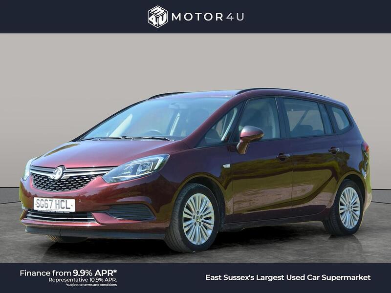 Vauxhall Zafira Tourer 1.4i Turbo Design MPV 5dr Petrol Manual Euro 6 (140 ps) | CRUISE|P/SENSORS|LOW MILEAGE - U10918