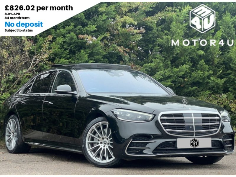 Mercedes-Benz S Class 3.0 S580Le V6 28.6kWh AMG Line (Premium) Saloon 4dr Petrol Plug-in Hybrid G-Tronic+ Euro 6 (s/s) - U10950