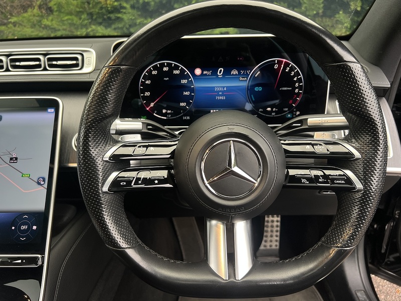 Mercedes-Benz S Class 3.0 S580Le V6 28.6kWh AMG Line (Premium) Saloon 4dr Petrol Plug-in Hybrid G-Tronic+ Euro 6 (s/s) - U10950