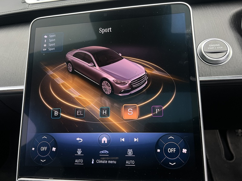 Mercedes-Benz S Class 3.0 S580Le V6 28.6kWh AMG Line (Premium) Saloon 4dr Petrol Plug-in Hybrid G-Tronic+ Euro 6 (s/s) - U10950