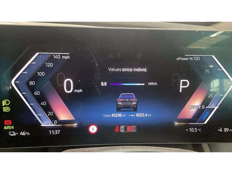 BMW iX 40 76.6kWh M Sport SUV 5dr Electric Auto xDrive (326 ps) | 21"|R/CAM|1 OWNER|VAT Q - U10951