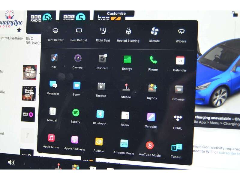 Tesla Model Y (Dual Motor) Long Range SUV 5dr Electric Auto 4WDE (384 bhp) | PAN ROOF|PRIVACY|VAT Q|1 OWNER - U10956