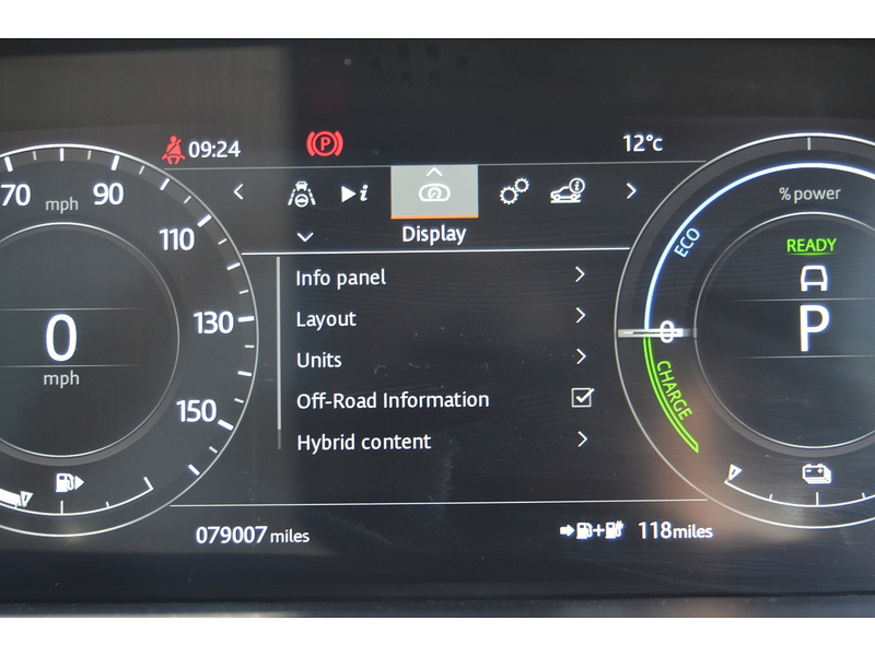 Land Rover Range Rover Sport 2.0 P400e 13.1kWh HSE Silver SUV 5dr Petrol Plug-in Hybrid Auto 4WD Euro 6 (s/s) (404 ps) | 1 FORMER - U10957