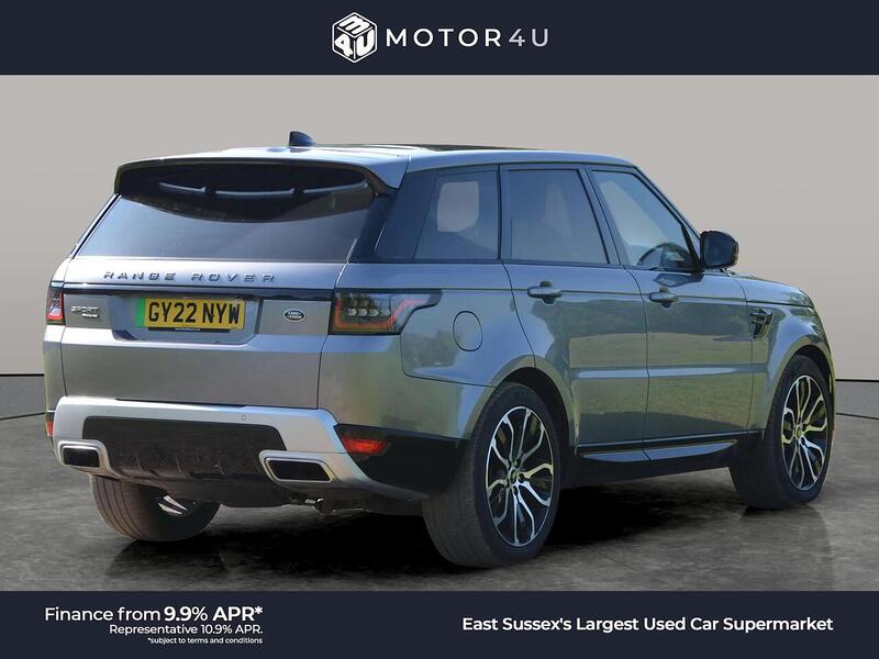 Land Rover Range Rover Sport 2.0 P400e 13.1kWh HSE Silver SUV 5dr Petrol Plug-in Hybrid Auto 4WD Euro 6 (s/s) (404 ps) | 1 FORMER - U10957