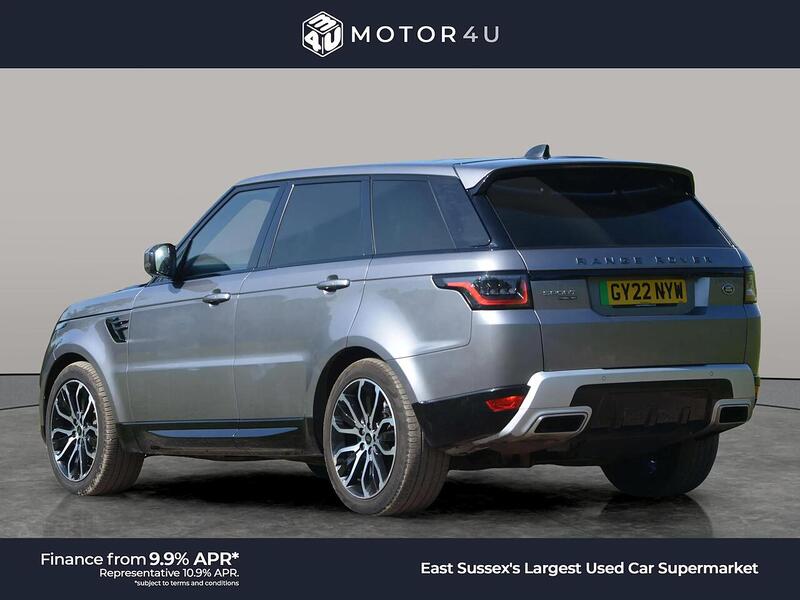 Land Rover Range Rover Sport 2.0 P400e 13.1kWh HSE Silver SUV 5dr Petrol Plug-in Hybrid Auto 4WD Euro 6 (s/s) (404 ps) | 1 FORMER - U10957