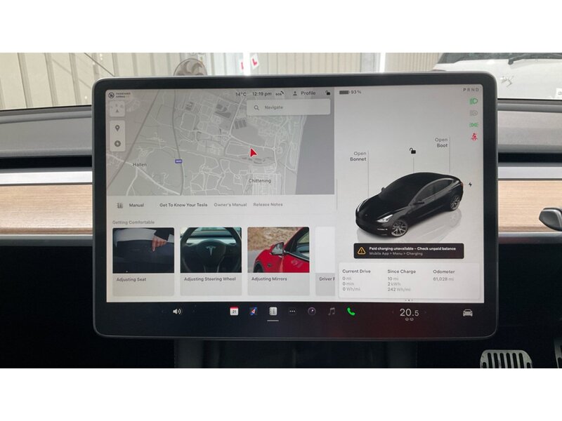 Tesla Model 3 Standard Range Plus Saloon 4dr Electric Auto RWD (241 bhp) | PAN ROOF|PRIVACY|VAT Q|1 OWNER - U10958