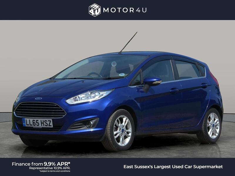 Ford Fiesta 1.0T EcoBoost Zetec Hatchback 5dr Petrol Manual Euro 6 (s/s) (100 ps) - U10966