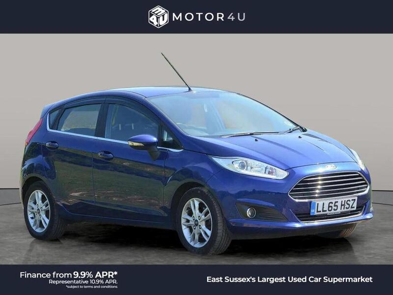 Ford Fiesta 1.0T EcoBoost Zetec Hatchback 5dr Petrol Manual Euro 6 (s/s) (100 ps) - U10966