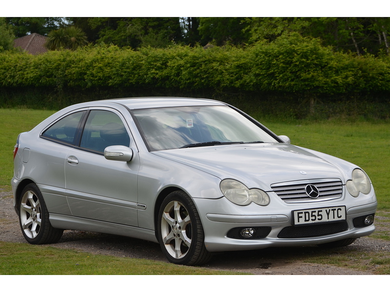 Mercedes-Benz C Class 1.8 C160 Kompressor Sport Edition Coupe 2dr Petrol Manual (183 g/km, 122 bhp) | CRUISE|A/C|MOT - U10967